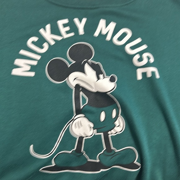 Disney Mickey Mouse Green Sweater - Picture 4 of 4
